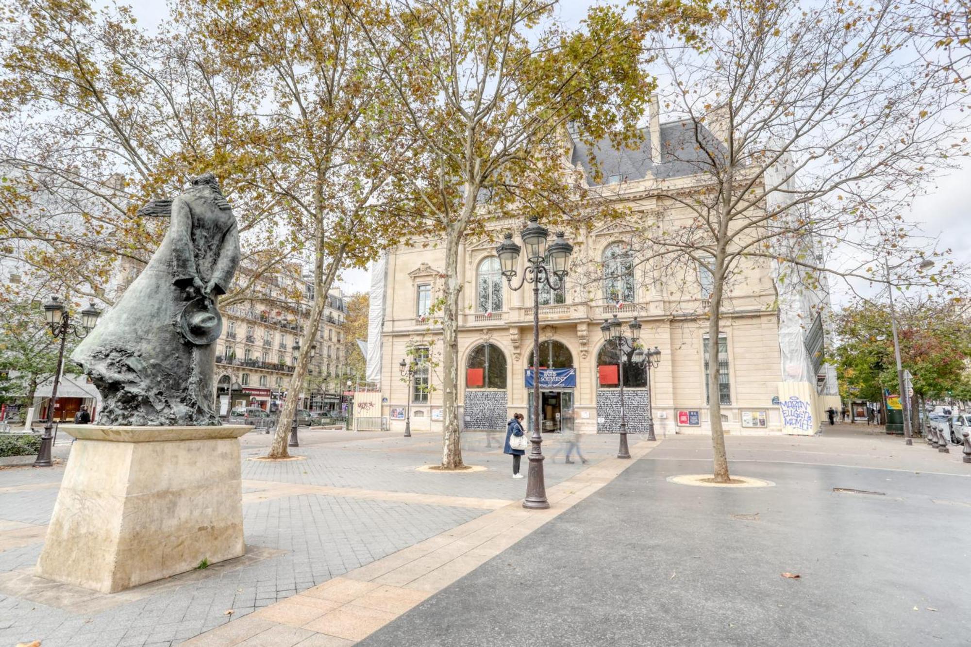 Grand Appart Spacieux Renove Paris Metro Wifi Bagian luar foto