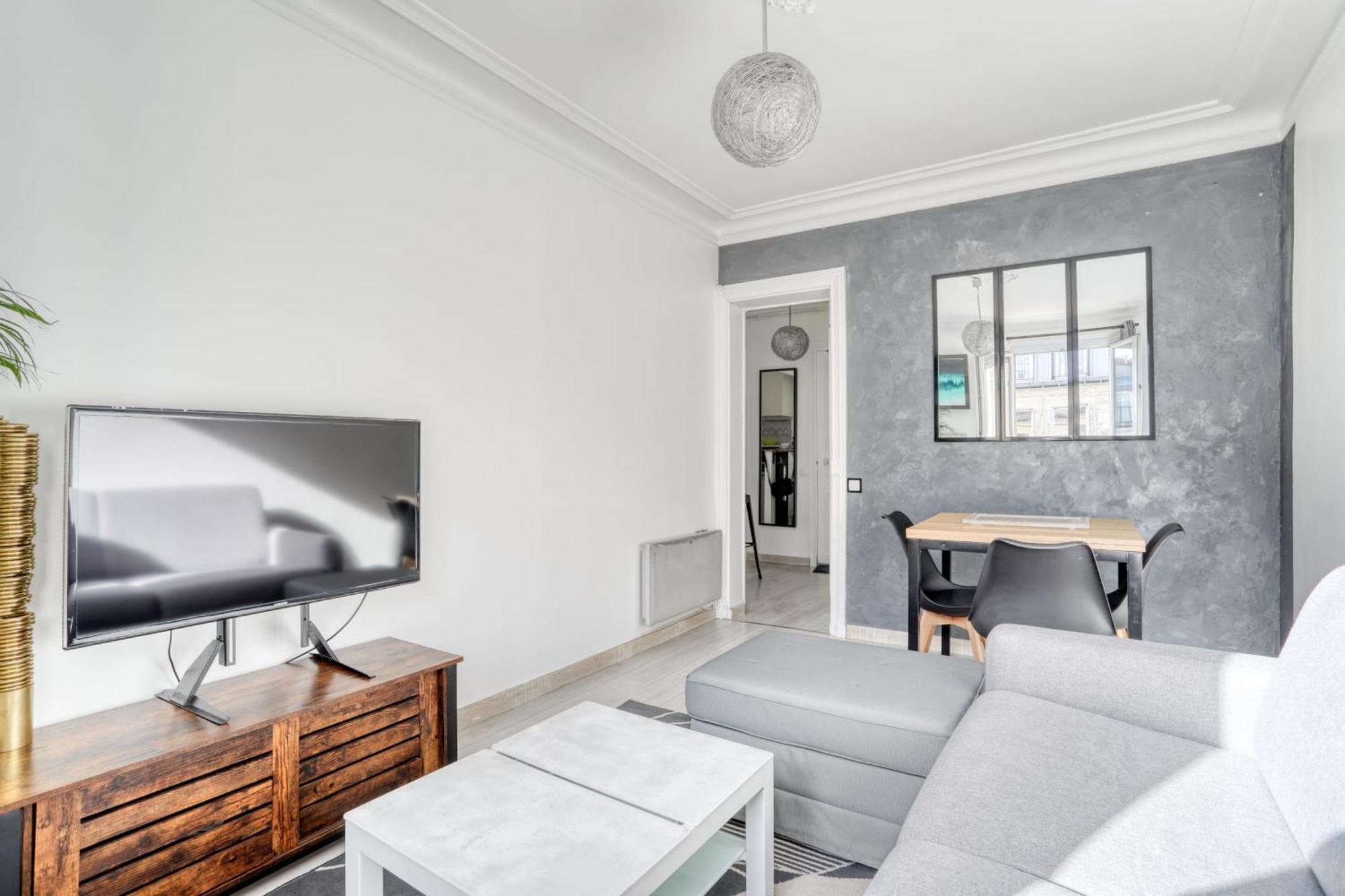 Grand Appart Spacieux Renove Paris Metro Wifi Bagian luar foto
